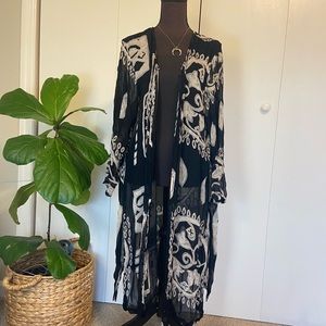 Sarong Style Long Sleeve Cover Up | Sarong |